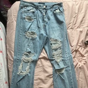 Aeropostale jeans: size 12 style:90’s super high rise straight
